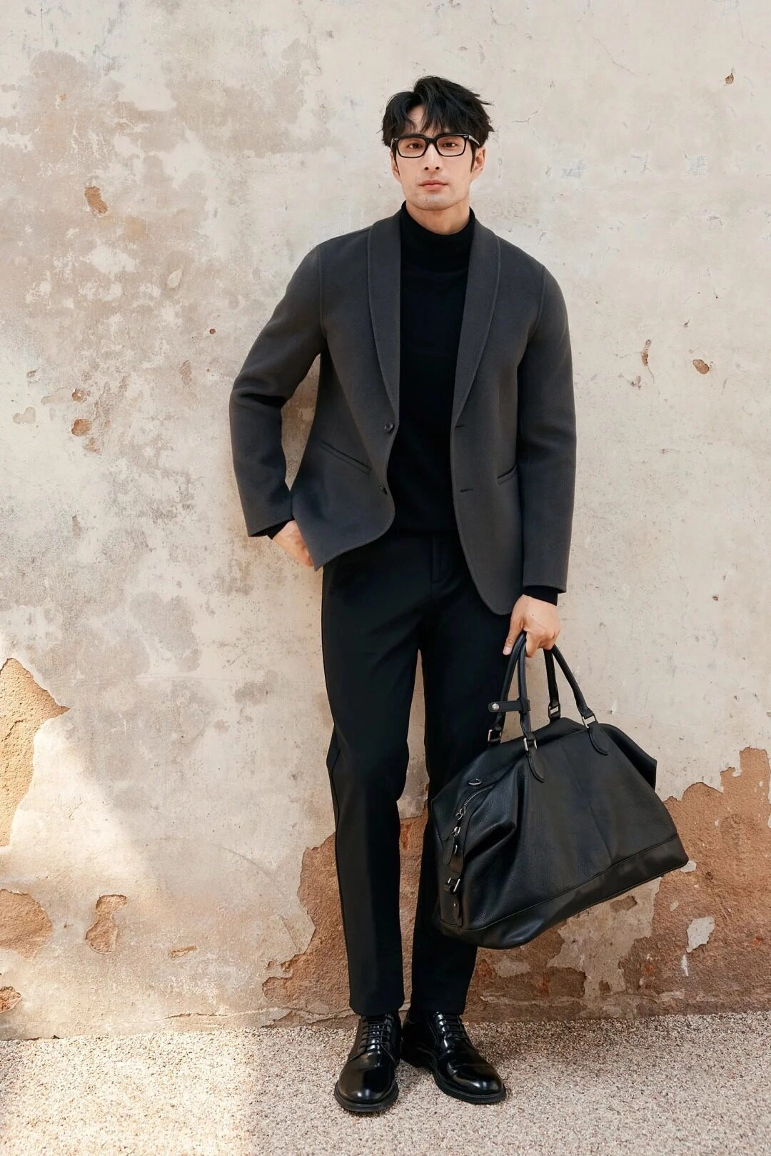 ảnh nam mặc vest ngầu