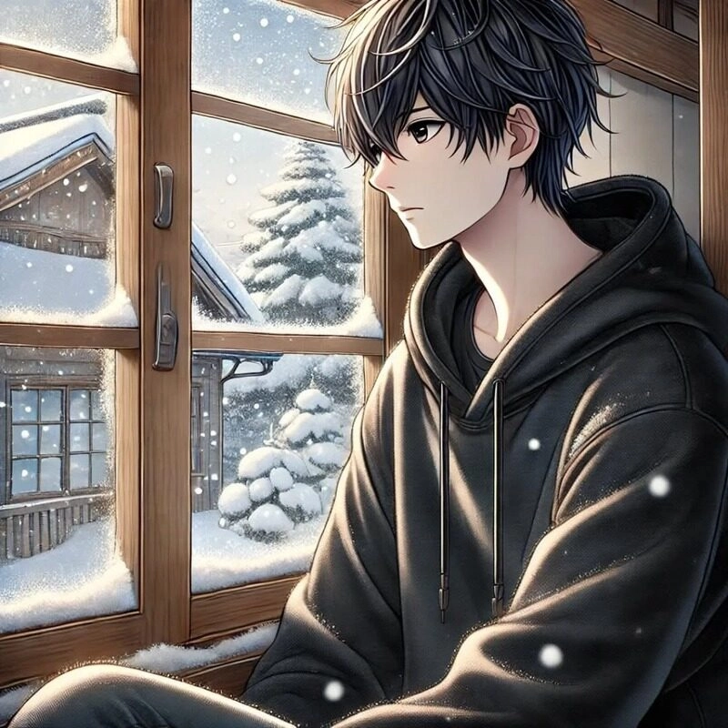 ảnh anime nam buồn