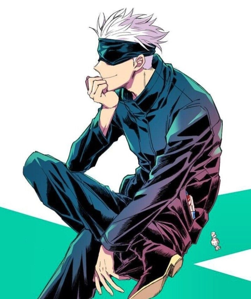 ảnh anime nam che mặt