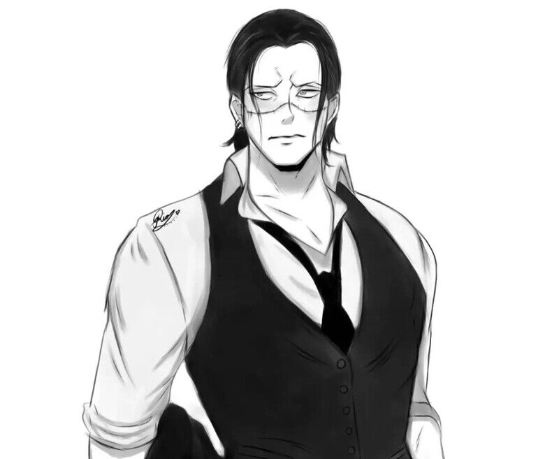 ảnh anime nam mặc vest ngầu