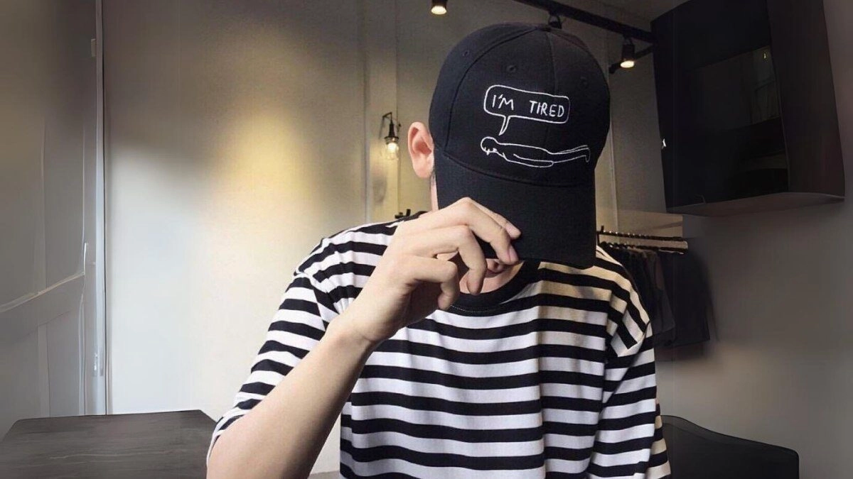 ảnh đội mũ che mặt nam