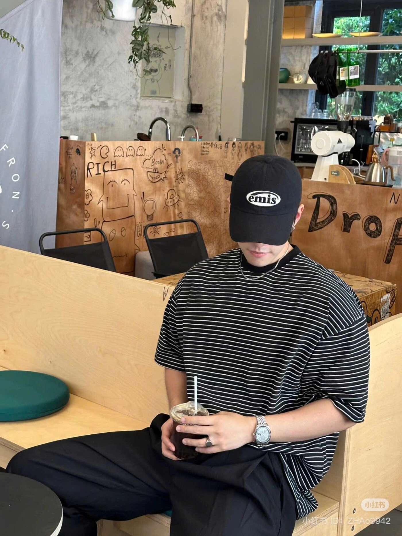 ảnh đội mũ che mặt nam