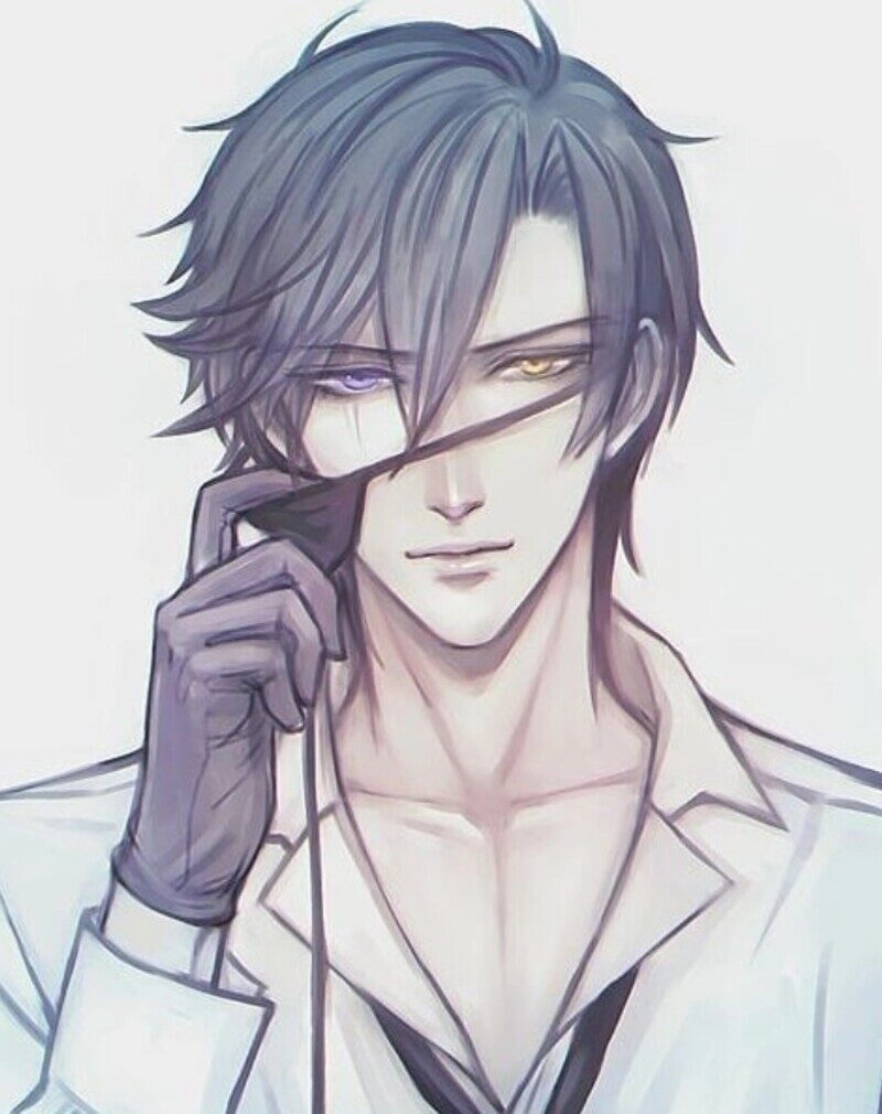 ảnh nam che mặt anime