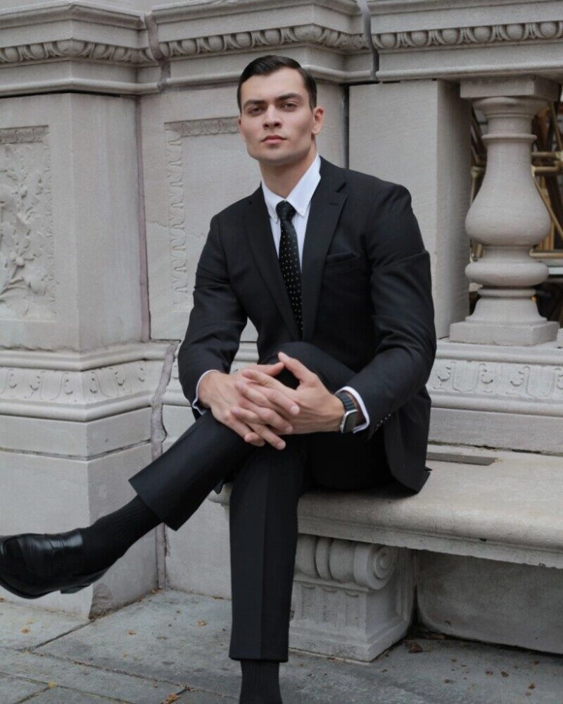 ảnh anime nam mặc vest ngầu