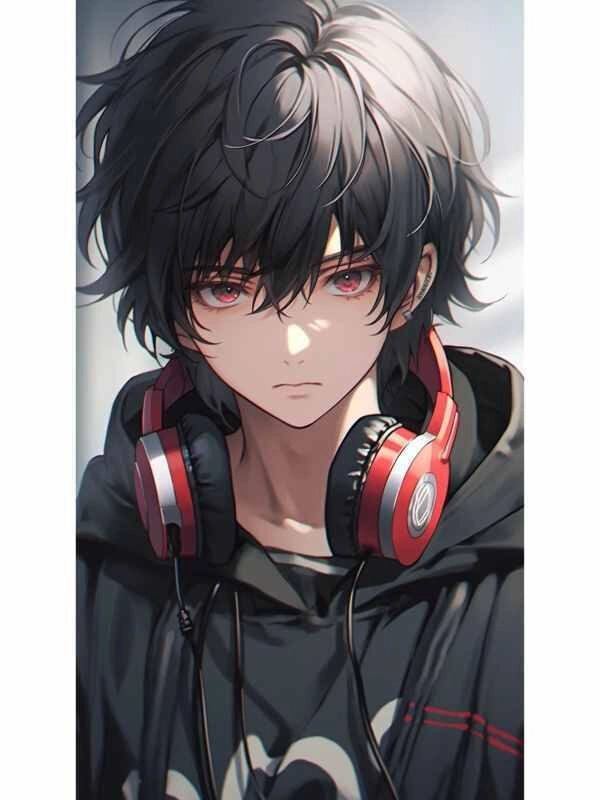 Ảnh trai đẹp đeo tai nghe