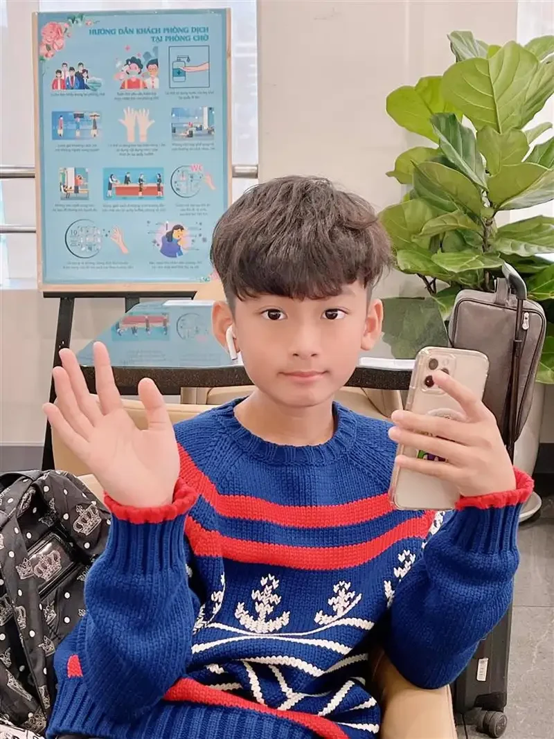 Ảnh con trai 12 tuổi đẹp