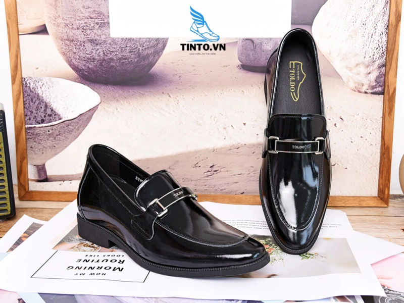 Giày da tăng chiều cao nam Tinto