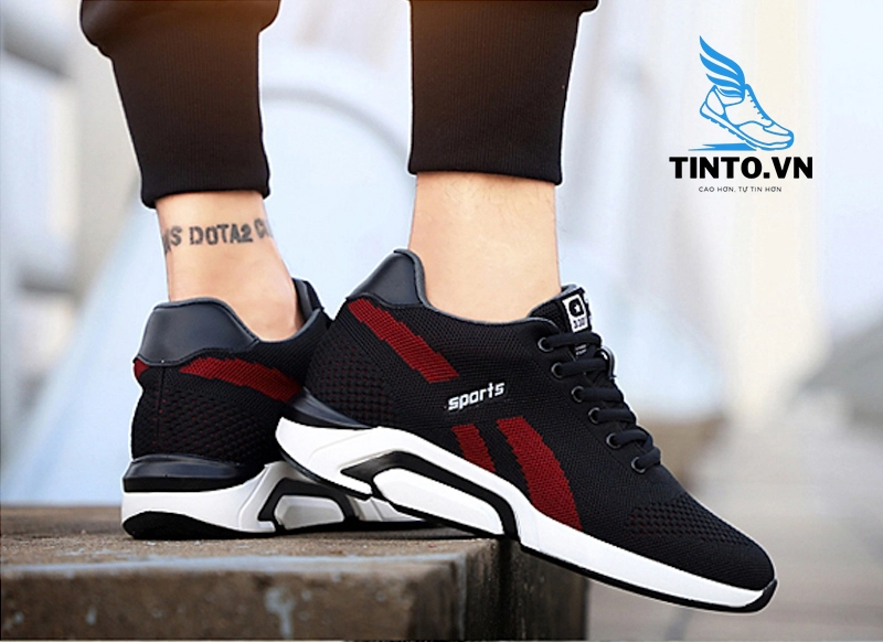 TT-51Đ-8CM giày thể thao tăng chiều cao tốt