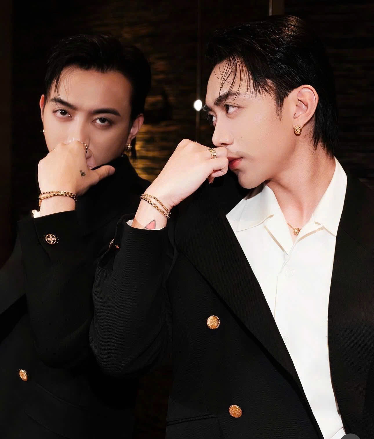 Hình avatar nam mặc vest siêu đẹp trai