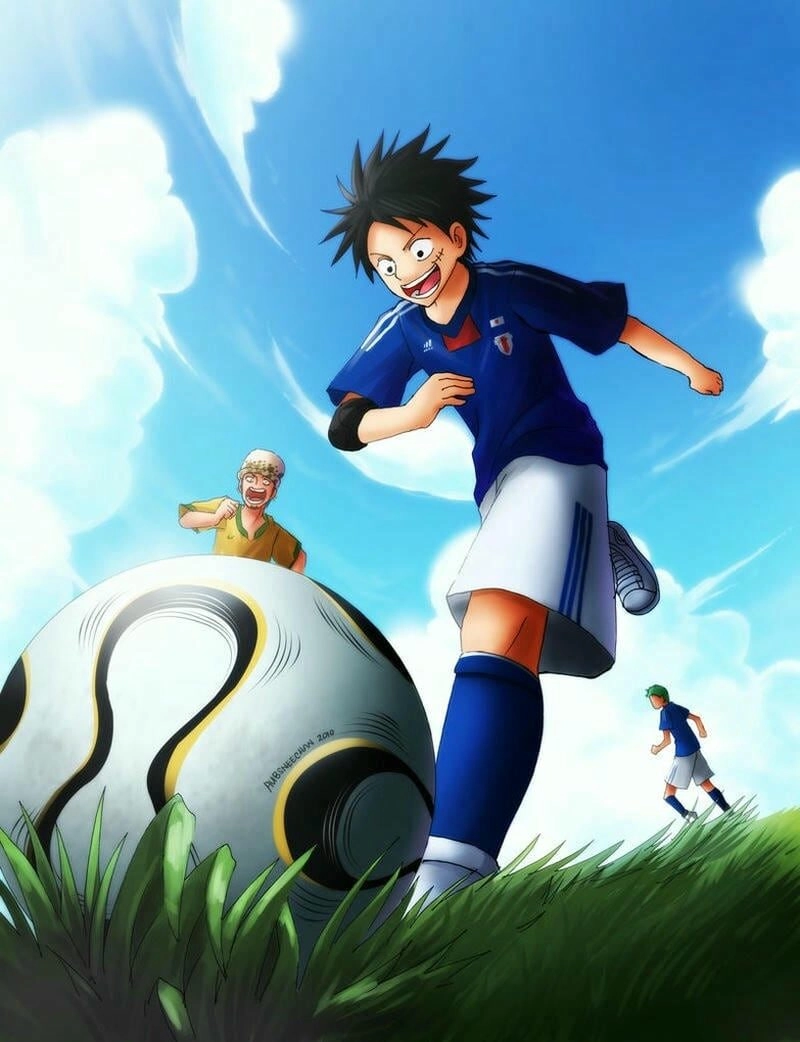 Ảnh nam mặc áo đá bóng tạo cảm giác tự tin