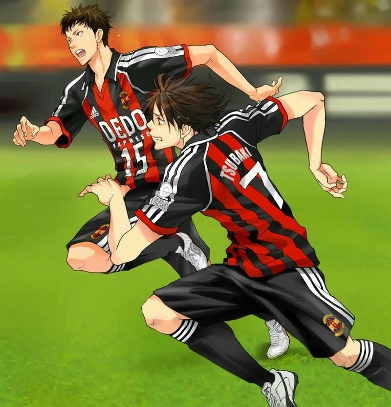 Ảnh avatar nam đá bóng trong dáng vẻ hào hứng