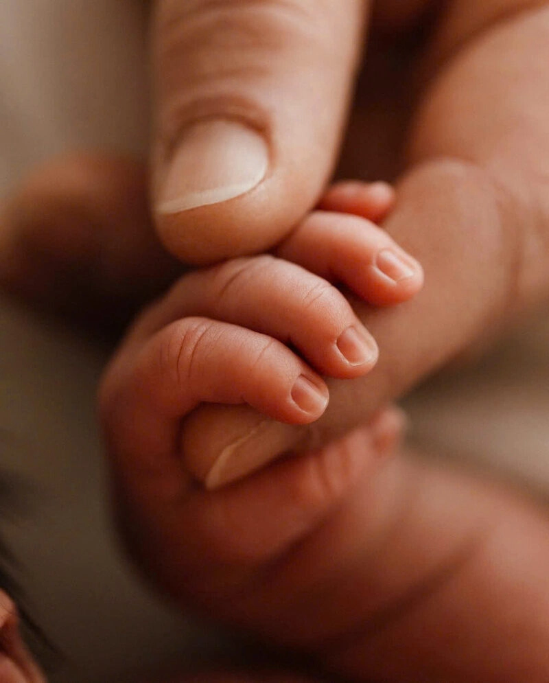 Hình ảnh nắm tay trẻ sơ sinh thật dễ thương