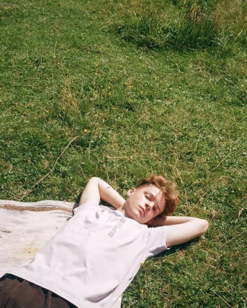 ảnh nằm trên xe