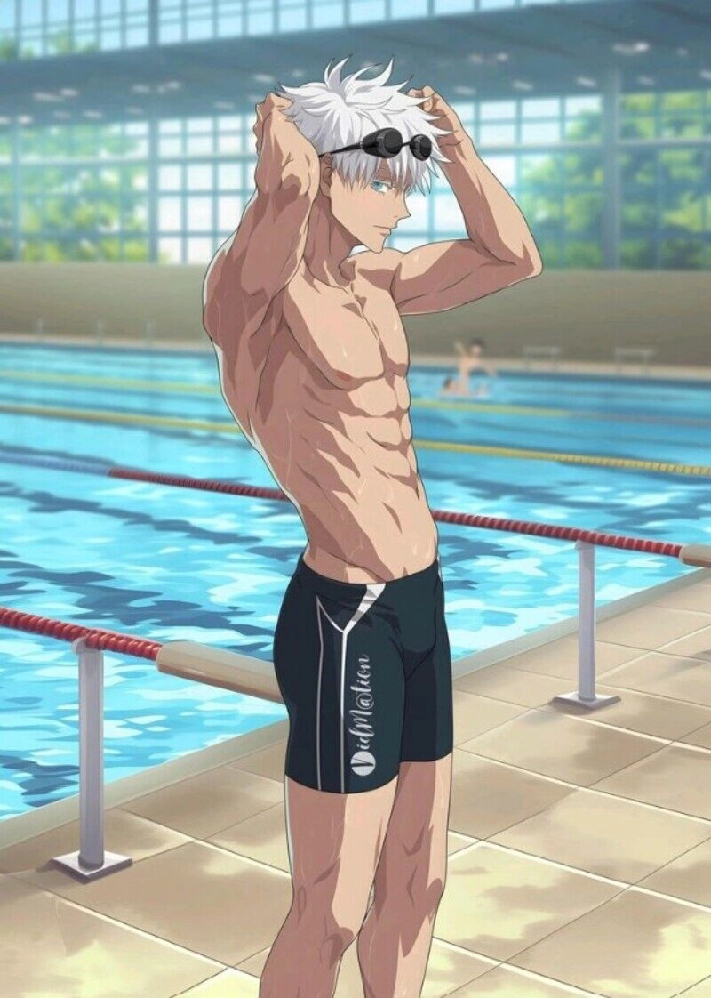 ảnh trai đẹp 6 múi anime