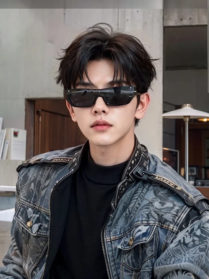 ảnh trai đẹp ôm mèo