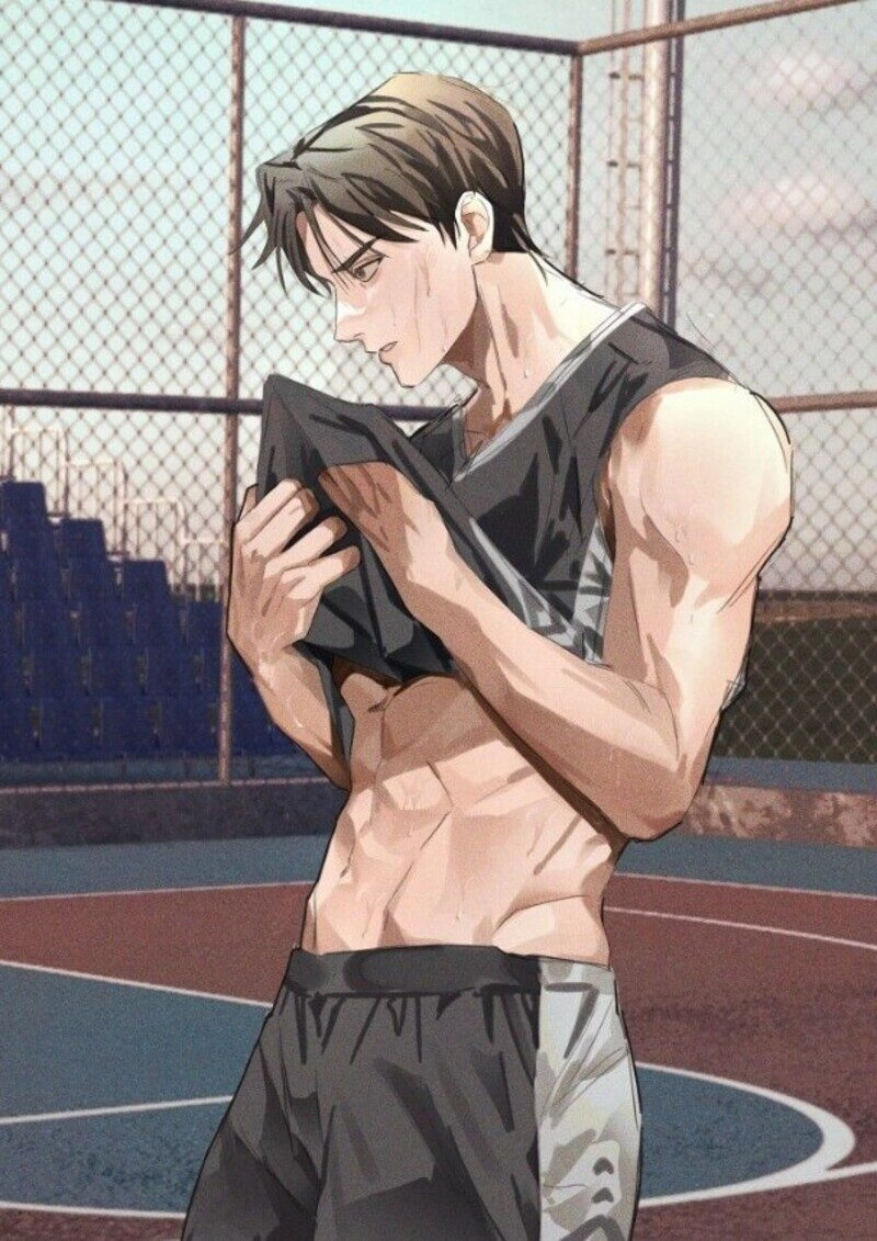 ảnh trai đẹp 6 múi anime