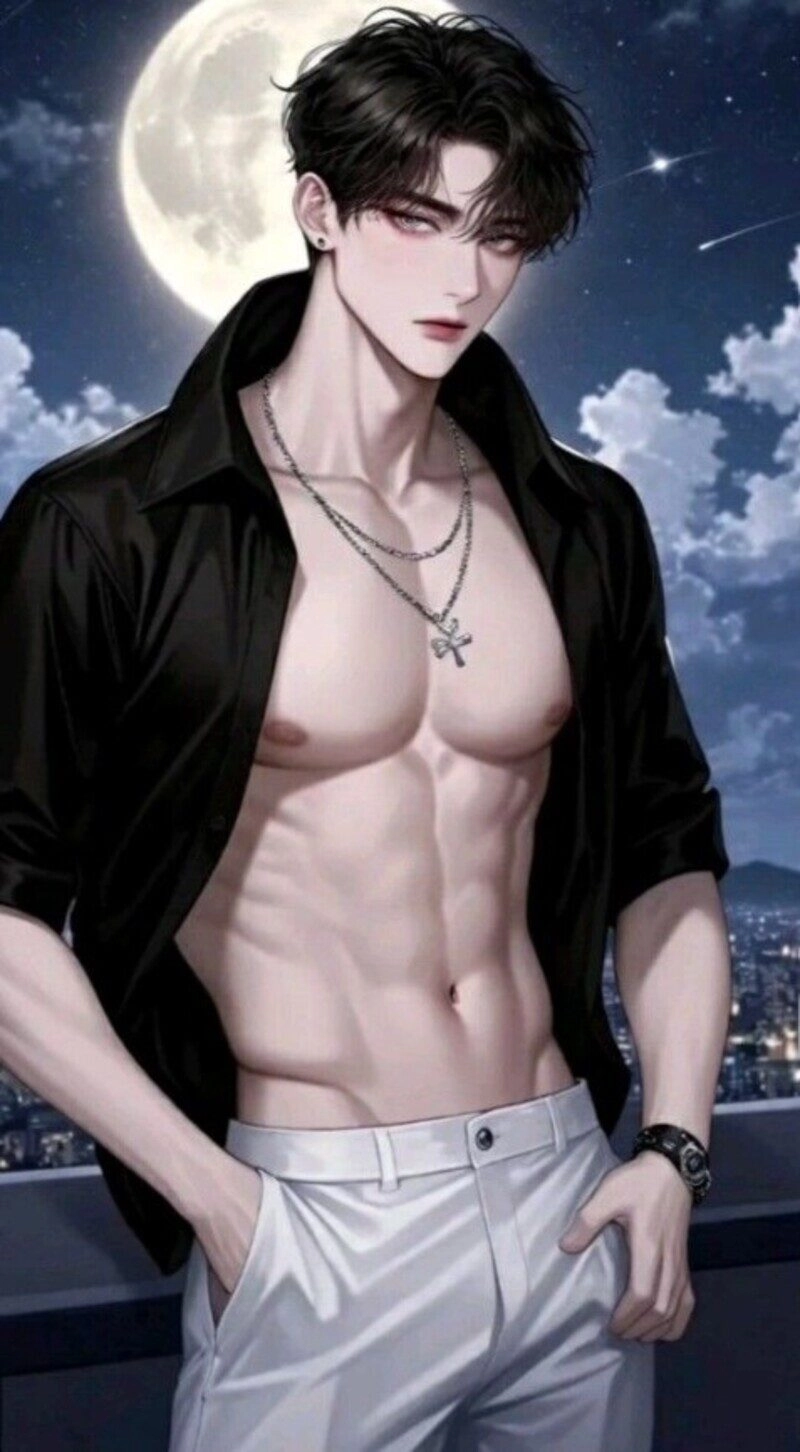 ảnh trai đẹp 6 múi anime