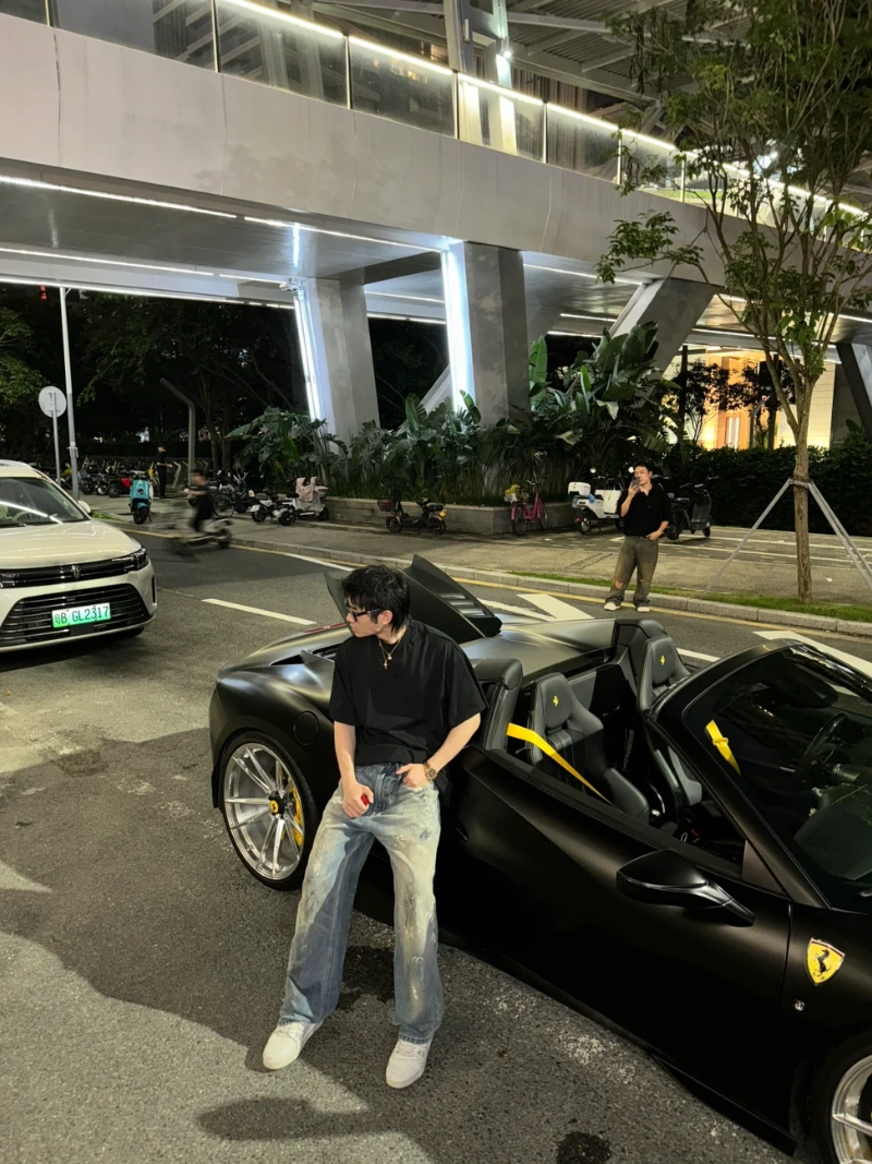 ảnh trai đẹp và siêu xe