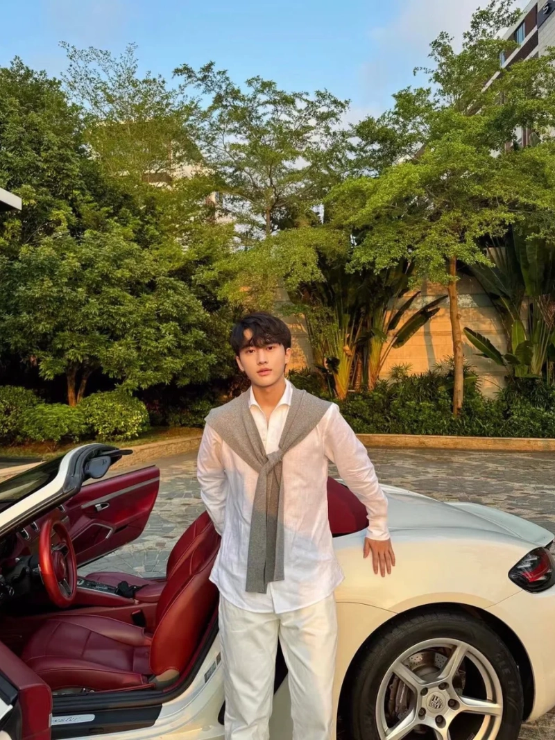 ảnh trai đẹp và siêu xe