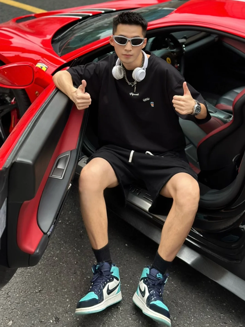 ảnh trai đẹp và siêu xe