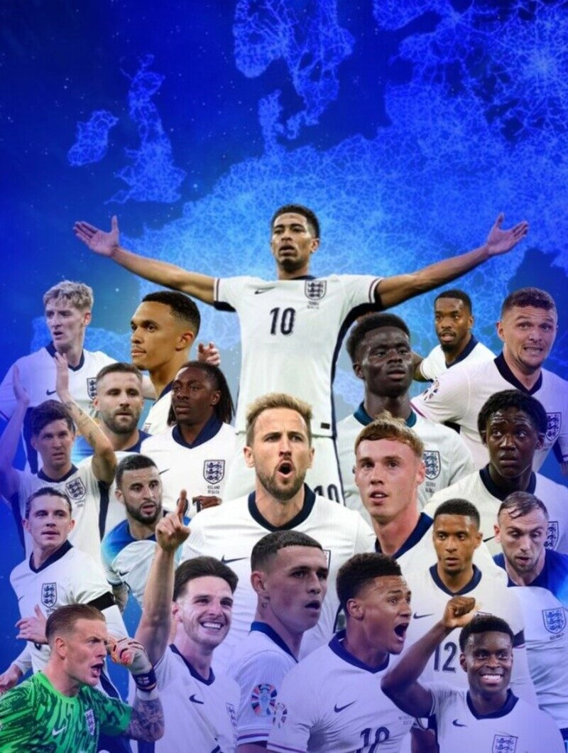 đội hình đội tuyển anh năm 2024