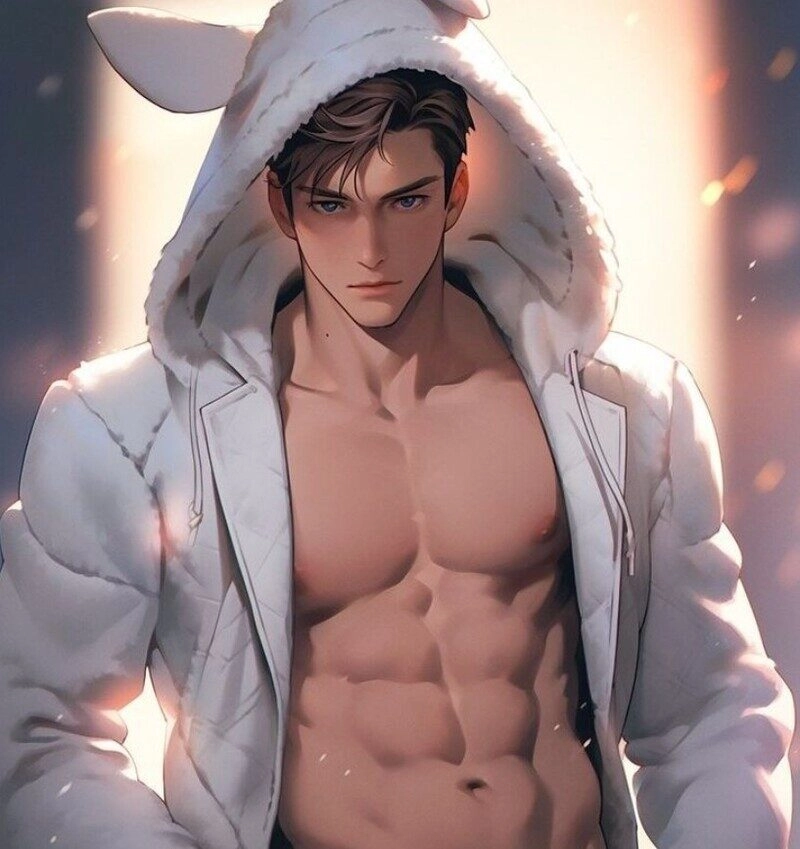 hình ảnh trai đẹp 6 múi anime