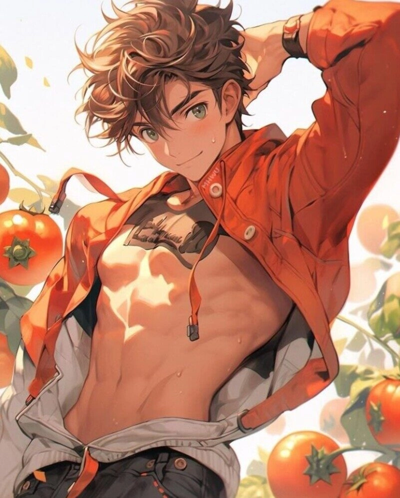 hình ảnh trai đẹp 6 múi anime