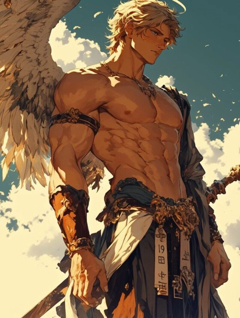 hình ảnh trai đẹp 6 múi anime