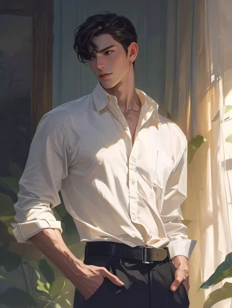 ảnh avatar nam trắng