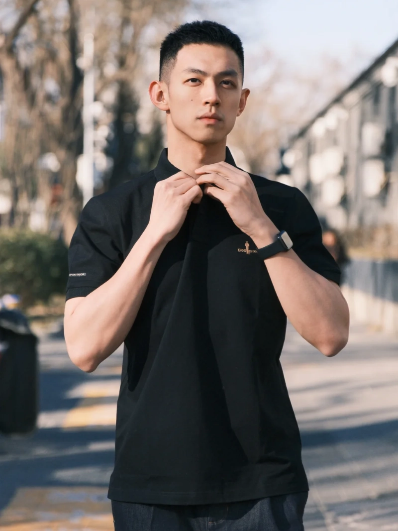 ảnh nam mặc đồ đen ngầu