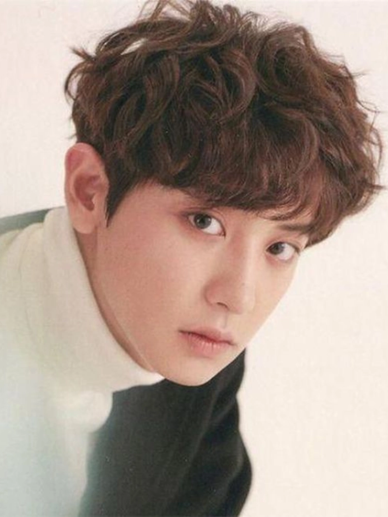 ảnh trai đẹp tóc xoăn