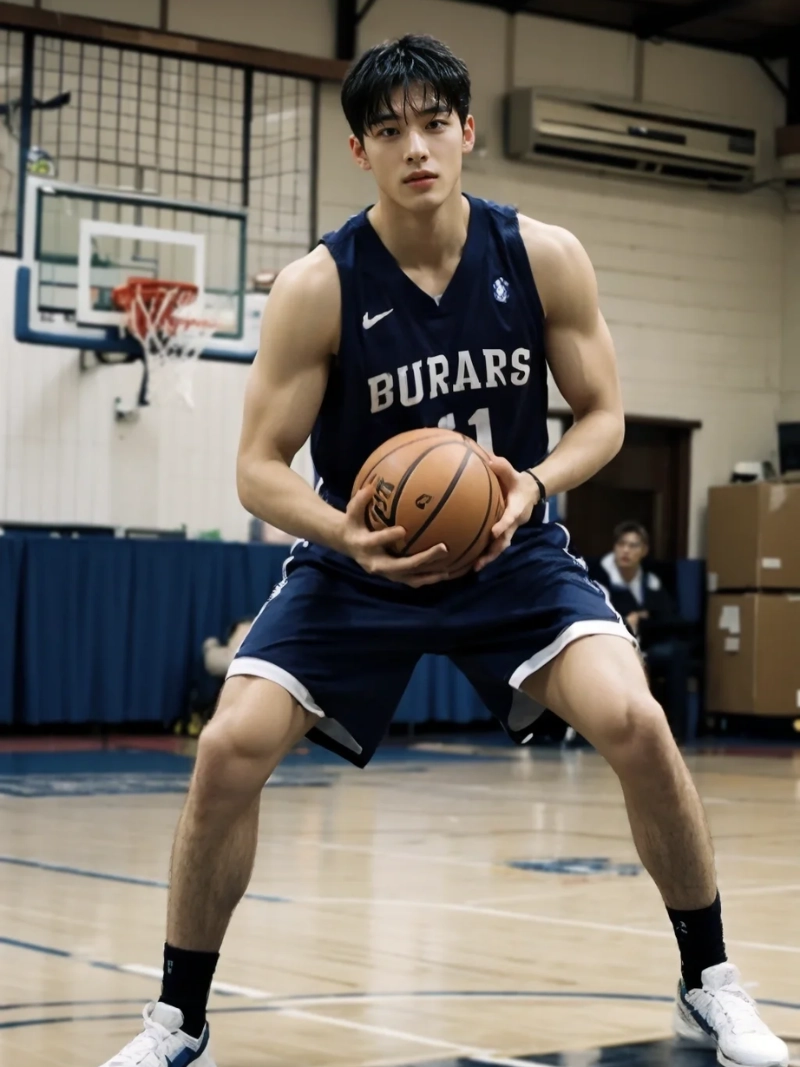 ảnh trai đẹp chơi bóng rổ