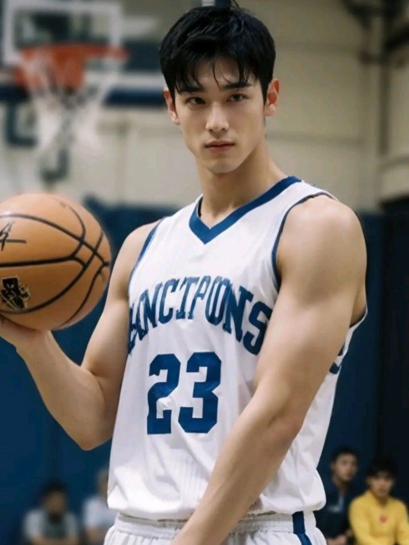 ảnh trai đẹp chơi bóng rổ