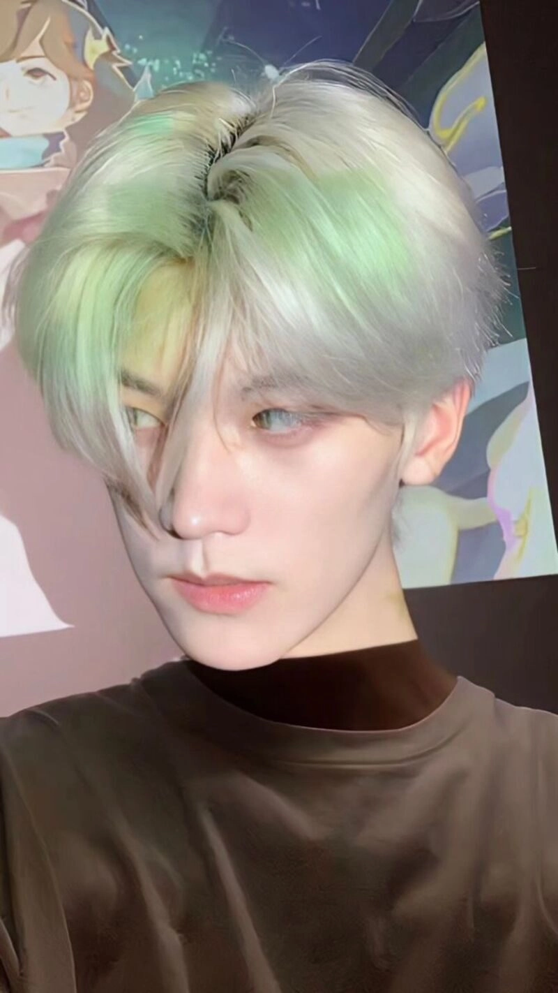 ảnh trai đẹp nhuộm tóc