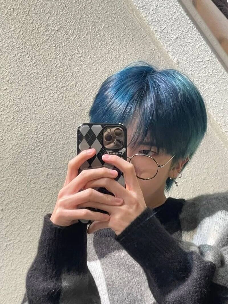 ảnh trai đẹp nhuộm tóc