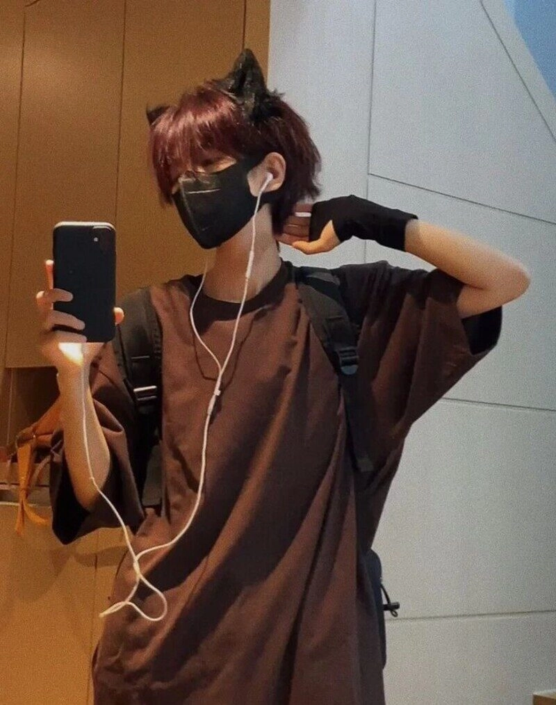 ảnh trai đẹp nhuộm tóc