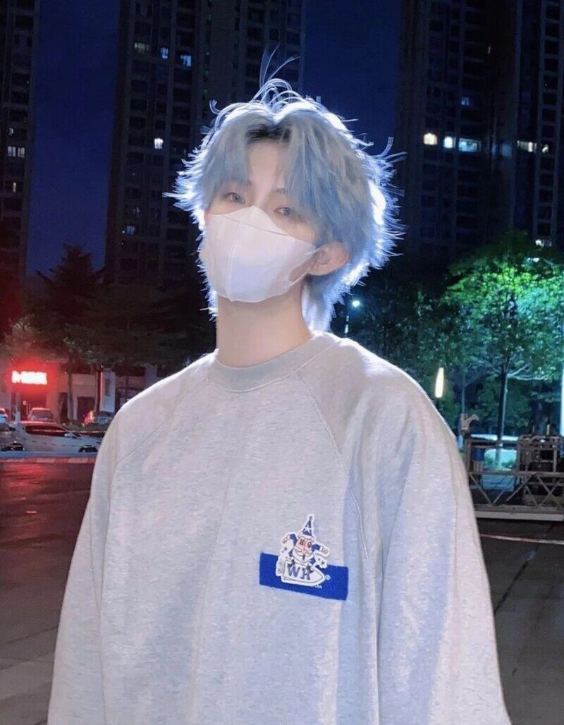 trai đẹp nhuộm tóc