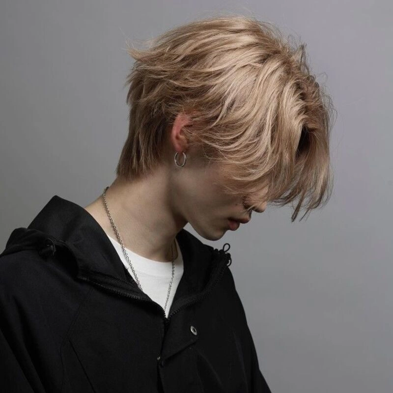 trai đẹp nhuộm tóc